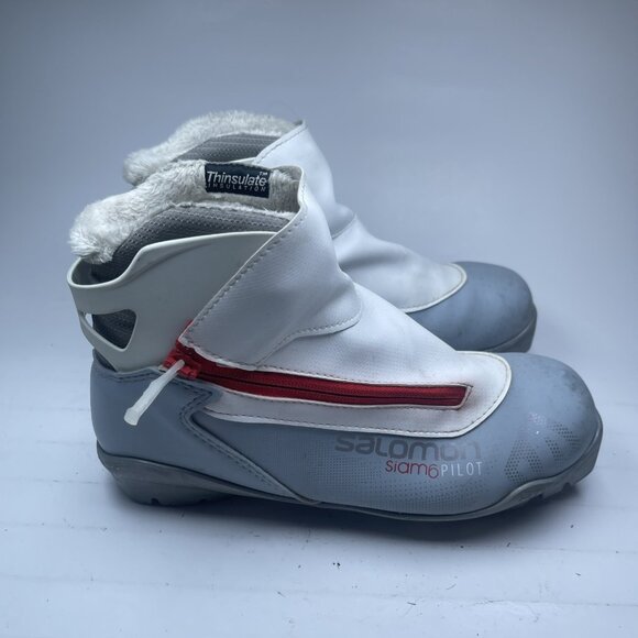 Salomon Siam 6 Pilot Classic Cross Country Ski Boots Women Size 6.5 US 38 EU - Picture 2 of 16